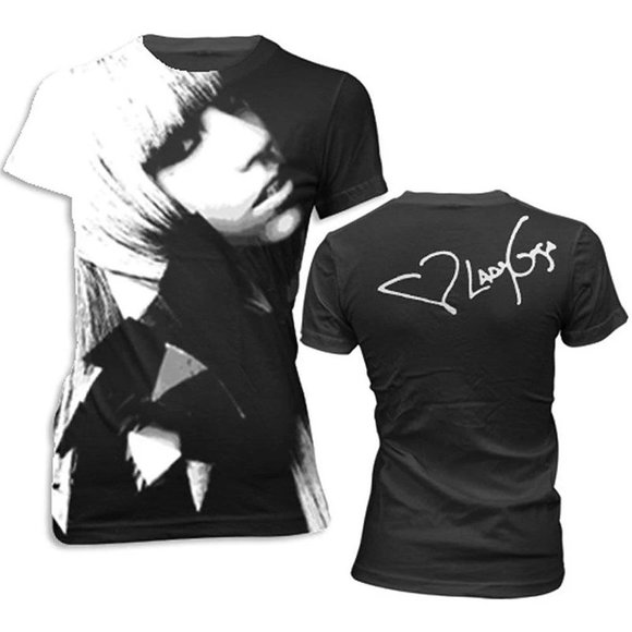 Lady Gaga Close Up Allover Official Tee S NWT - Picture 3 of 3